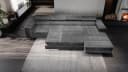 Muffo Ecksofa Alonzo Maxi Grau mit Schlaffunktion und Bettkasten Bild 3