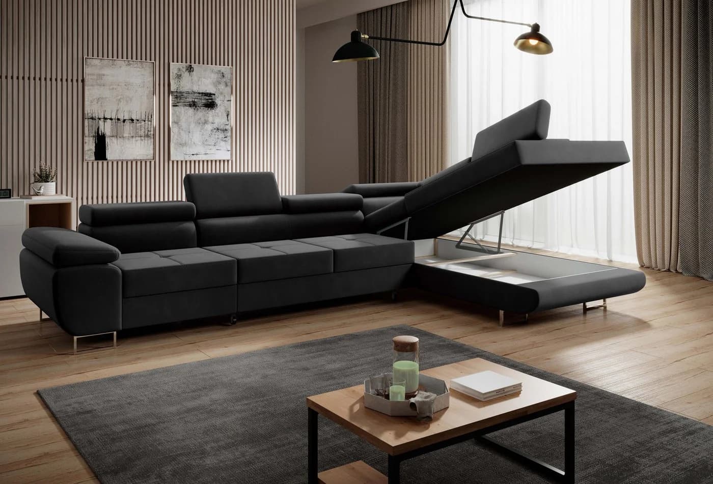 NEXT COLLECTION Ecksofa Wild Maxi Schlaffunktion - Bild 3