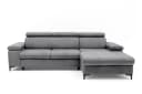 Muffo Ecksofa MAVIC mit Schlaffunktion und Bettkasten Grau Bild 2