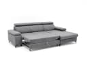 Muffo Ecksofa MAVIC mit Schlaffunktion und Bettkasten Grau Bild 4