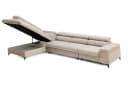 Muffo Ecksofa Plaza Maxi Beige Schlaffunktion Bild 3