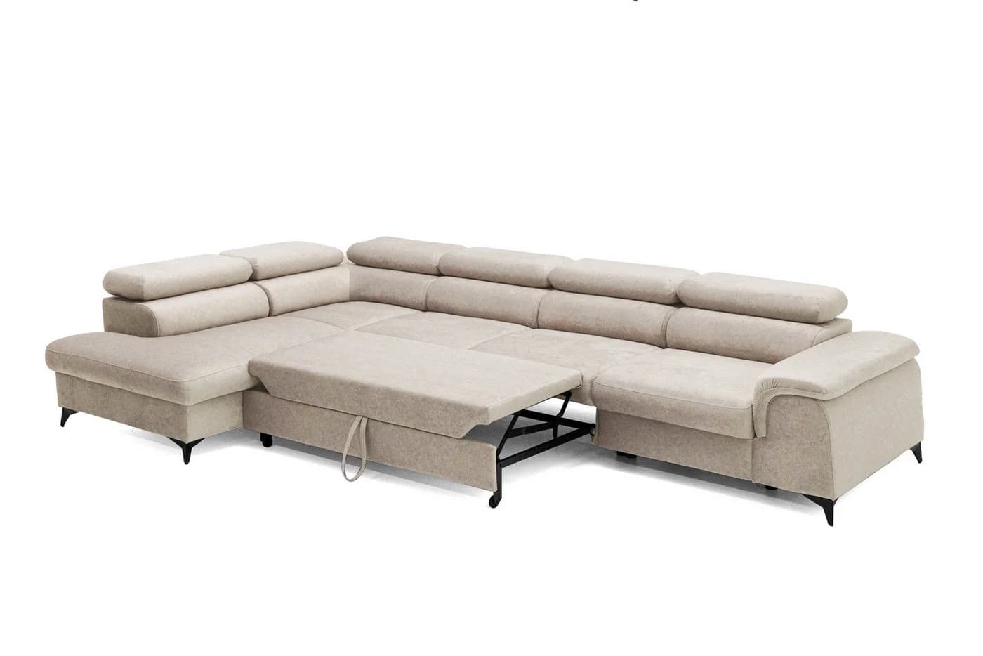 Muffo Ecksofa Plaza Maxi Beige Schlaffunktion - Bild 4