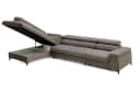 Muffo Ecksofa Plaza Maxi Beige Schlaffunktion Bild 3