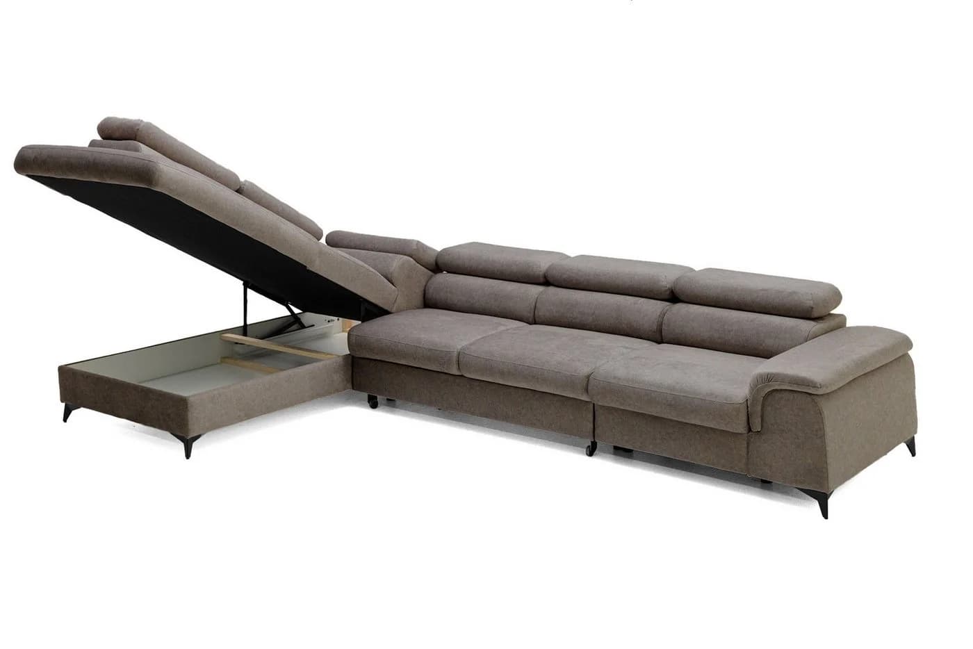 Muffo Ecksofa Plaza Maxi Beige Schlaffunktion - Bild 3