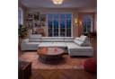 Muffo Ecksofa Piero maxi mit Schlaffunktion und Bettkasten Grau Bild 1