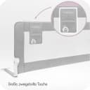 MoMi Bettschutzgitter Lexi Plus XL Absenkbar Grau Bild 4