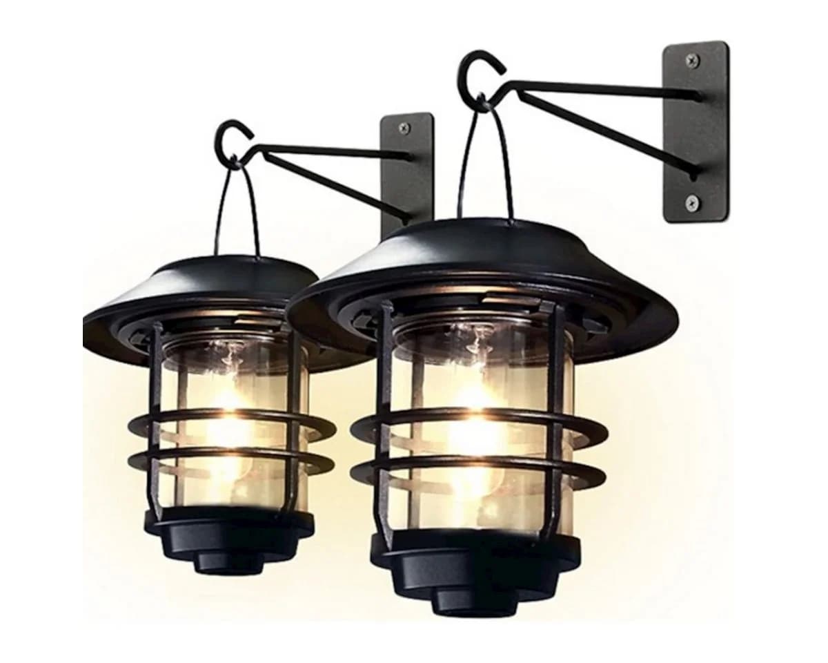 Forever Light Solar LED Laterne FLS-40 Schwarz - Bild 3