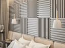Mebano 3D Wandpaneel 6-tlg. Akustiklamellen Holzoptik Bild 2