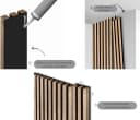 Mebano 3D Wandpaneel 6-tlg. Akustiklamellen Holzoptik Bild 5