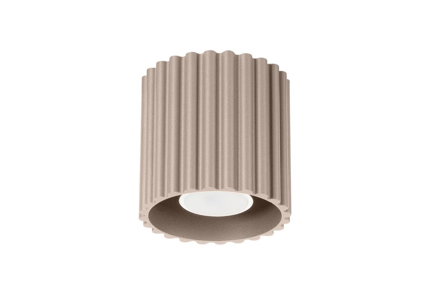 SOLLUX lighting Deckenleuchte Plafond Aura 1 Taupe GU10 - Bild 2