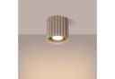 SOLLUX lighting Deckenleuchte Plafond Aura 1 Taupe GU10 Bild 3