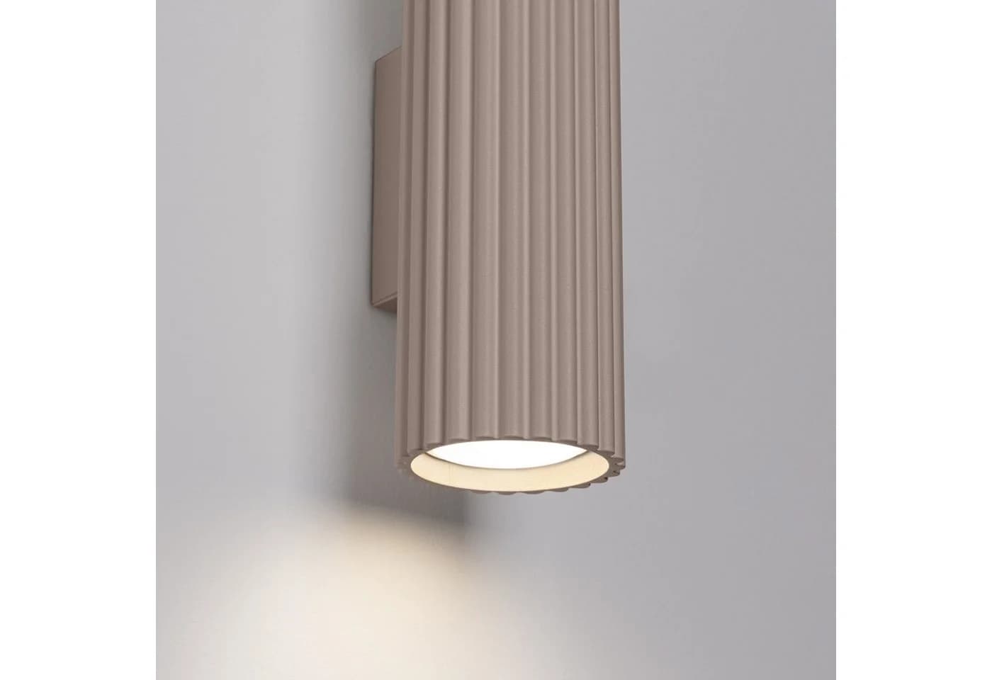 SOLLUX lighting Wandleuchte Karbon 20 Taupe - Bild 5