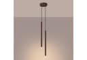 SOLLUX lighting Hängeleuchte PASTELO 2 Pendelleuchte braun Bild 3