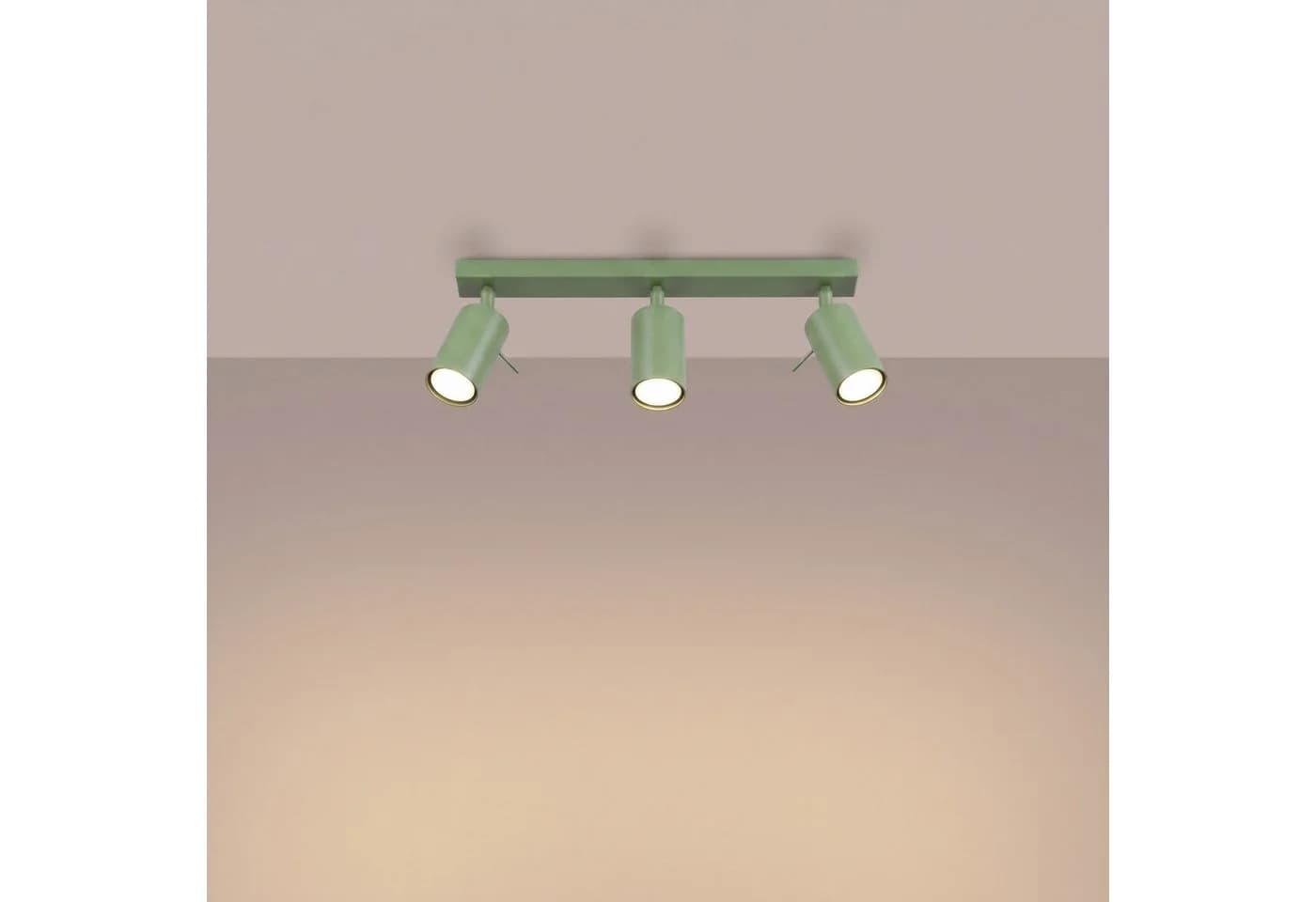 SOLLUX lighting Deckenleuchte Plafond RING 3L Salbei - Bild 3