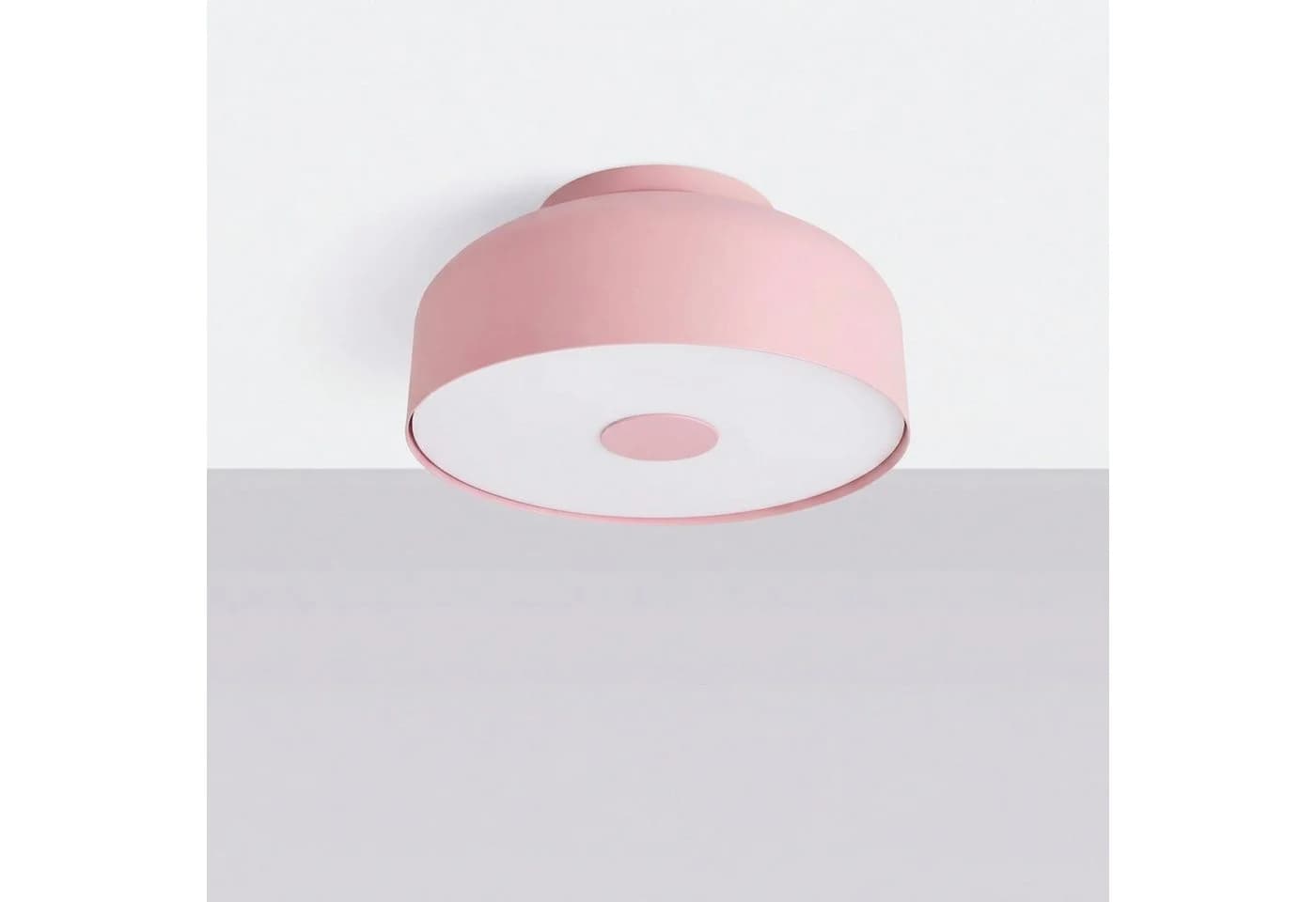 SOLLUX lighting Deckenleuchte Plafond OMIQ rosa