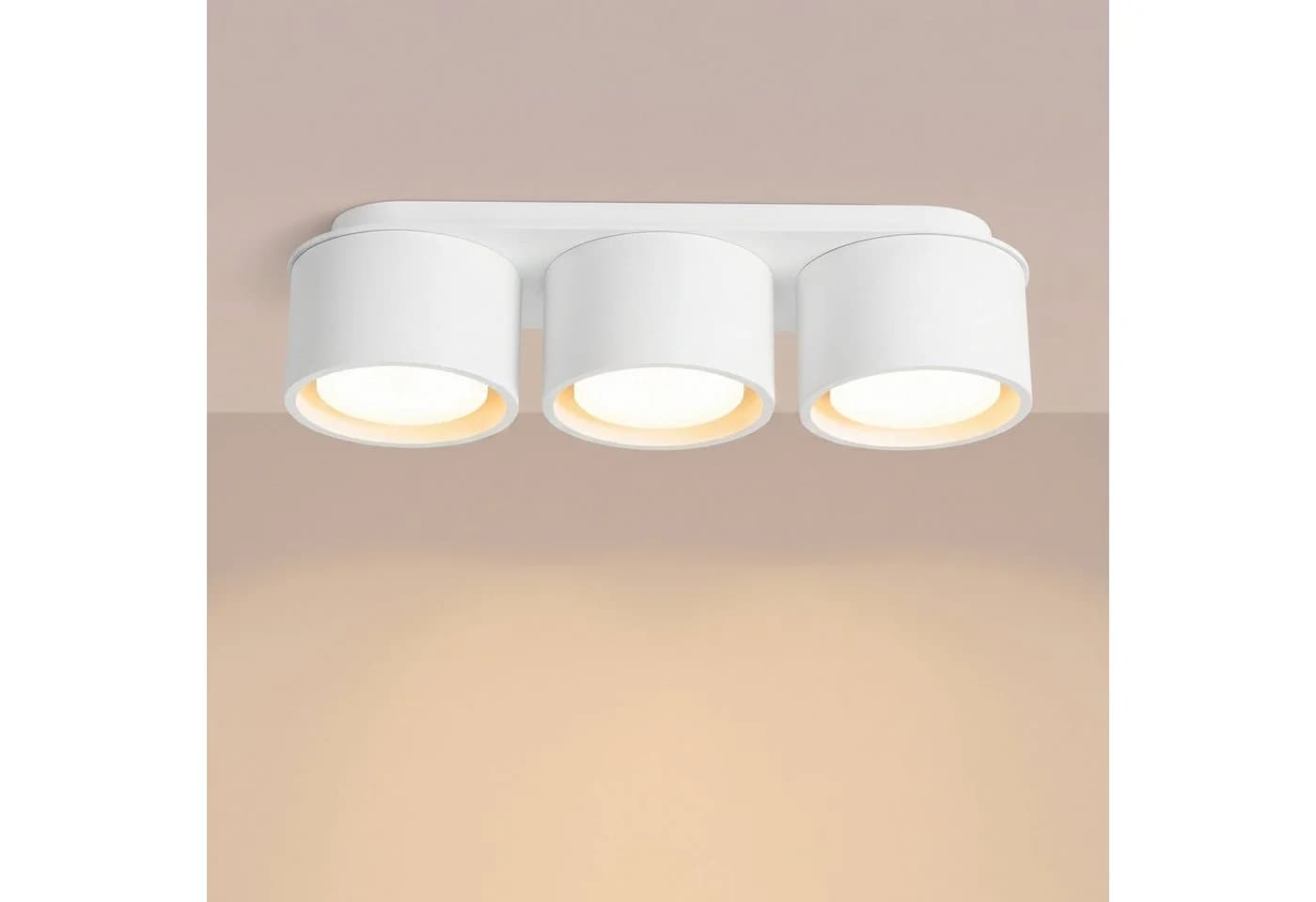 SOLLUX lighting Deckenleuchte MODO 3 weiß Gx53 - Bild 3