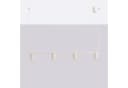 SOLLUX lighting Kronleuchter KARBON 4 beige Bild 1