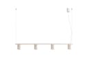 SOLLUX lighting Kronleuchter KARBON 4 beige Bild 2