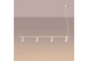 SOLLUX lighting Kronleuchter KARBON 4 beige Bild 3