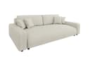 S-Style Möbel Schlafsofa Emma mit Bettkasten in Cord-Stoff Beige Bild 1