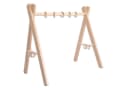 LuMali Baby Gym Holz Spielbogen Klappbar Naturholz Kiefer Bild 1