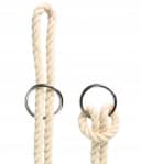LuMali Babyschaukel 3in1 Naturholz mit Sicherheitsgurt Bild 4
