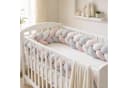 LuMali Nestchenschlange 210cm Velour Pastellfarben Bild 1