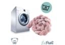 LuMali Babybett Umrandungen Nestchenschlange Rosa Bild 3
