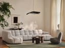 Micadoni Pendelleuchte Palmier Schwarz E27 Bild 1