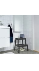 IKEA Tritthocker BEKVÄM 50 cm Schwarz Bild 1