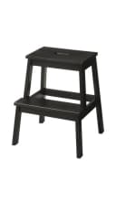 IKEA Tritthocker BEKVÄM 50 cm Schwarz Bild 2
