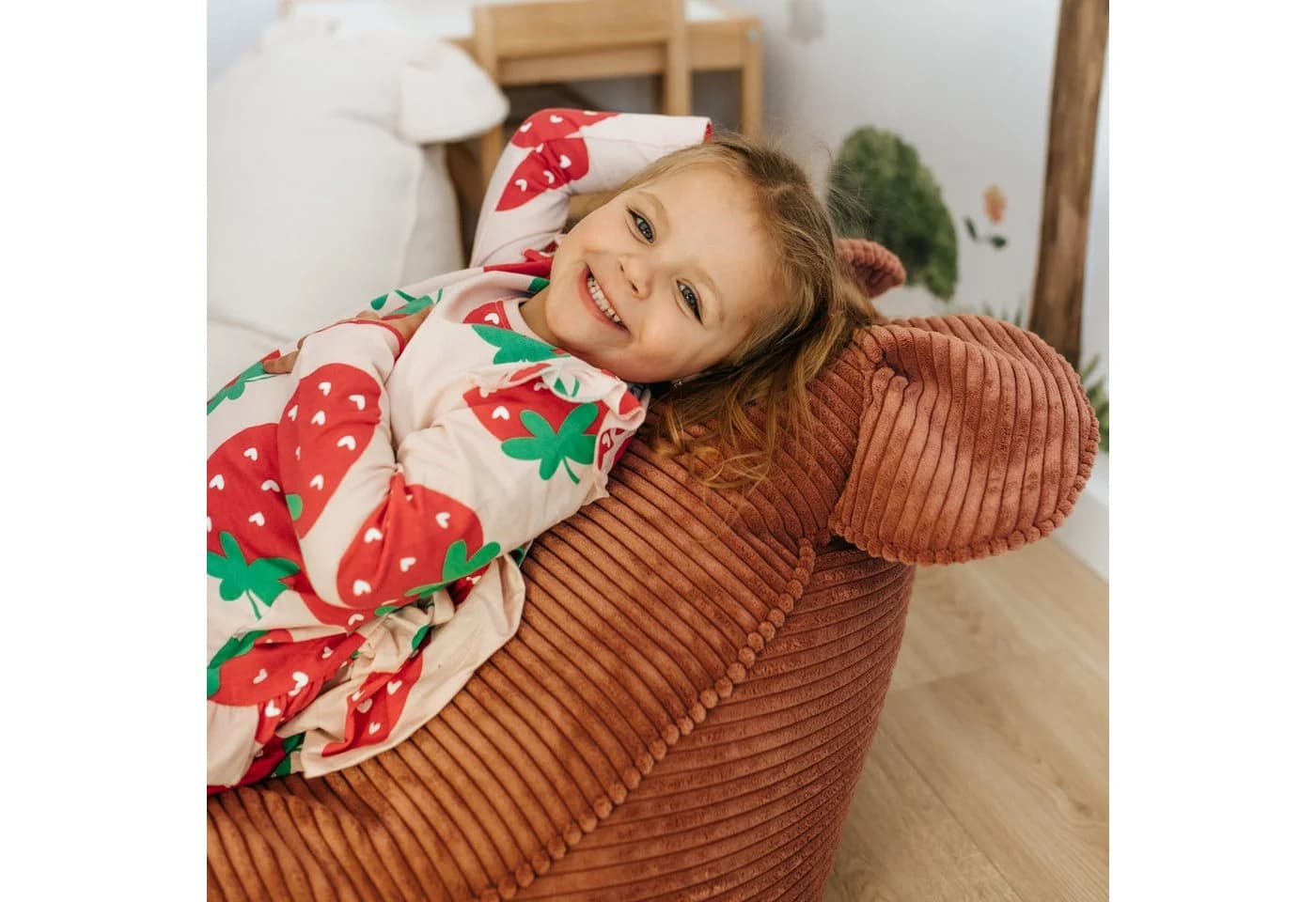 FAVRE Sitzsack KIDS SWEET mit Ohren Rosa Cord