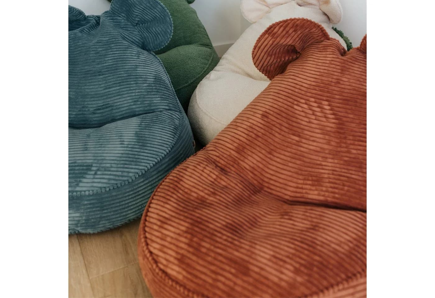FAVRE Sitzsack KIDS SWEET mit Ohren Rosa Cord - Bild 5