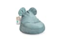 FAVRE Sitzsack KIDS SWEET mit Ohren - Moderner Kindersitzsack in Türkis Bild 2