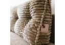 FAVRE Rückenkissen Beige Formstabil Abnehmbarer Bezug Bett Sofa Bild 4