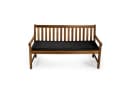 FAVRE Sitzkissen Bankauflage Schwarz Outdoor & Indoor Bild 2