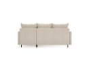 Compleo Ecksofa LEO mit Schlaffunktion Grau Cord Bild 4