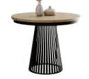 Compleo Esstisch Rund Ausziehbar Modernes Design Bild 1