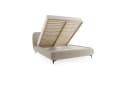 Compleo Polsterbett Japandi Beige mit Bettkasten Bild 3