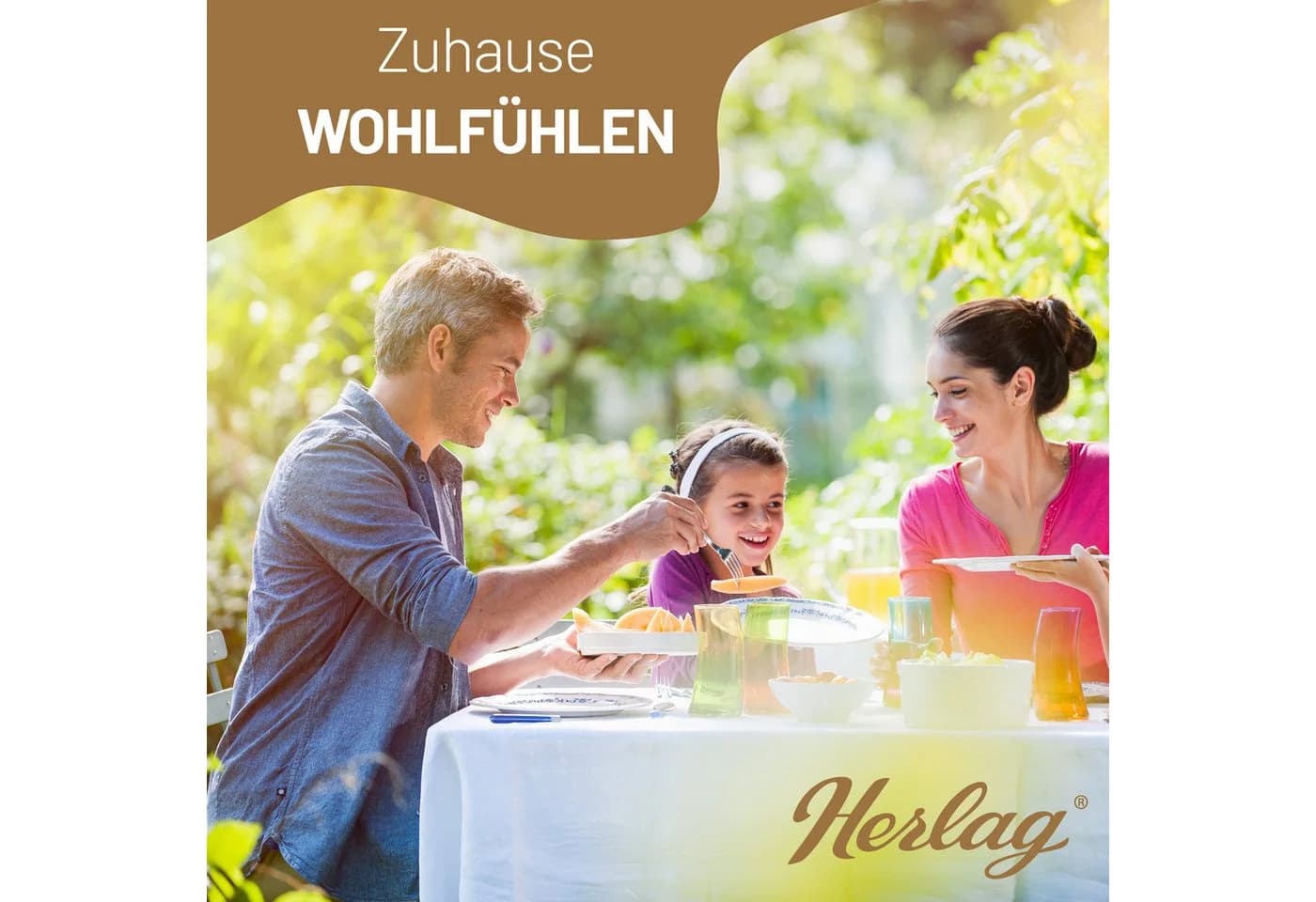 Herlag Stuhlkissen Sunny Grau Wetterfest Outdoor Loungekissen - Bild 4