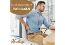 Herlag Keilkissen Stella Ergonomisches Sitzkeilkissen Schwarz Bild 4