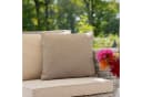 Herlag Dekokissen SUNNY Outdoorkissen Bezug Wetterfest Taupe Bild 1