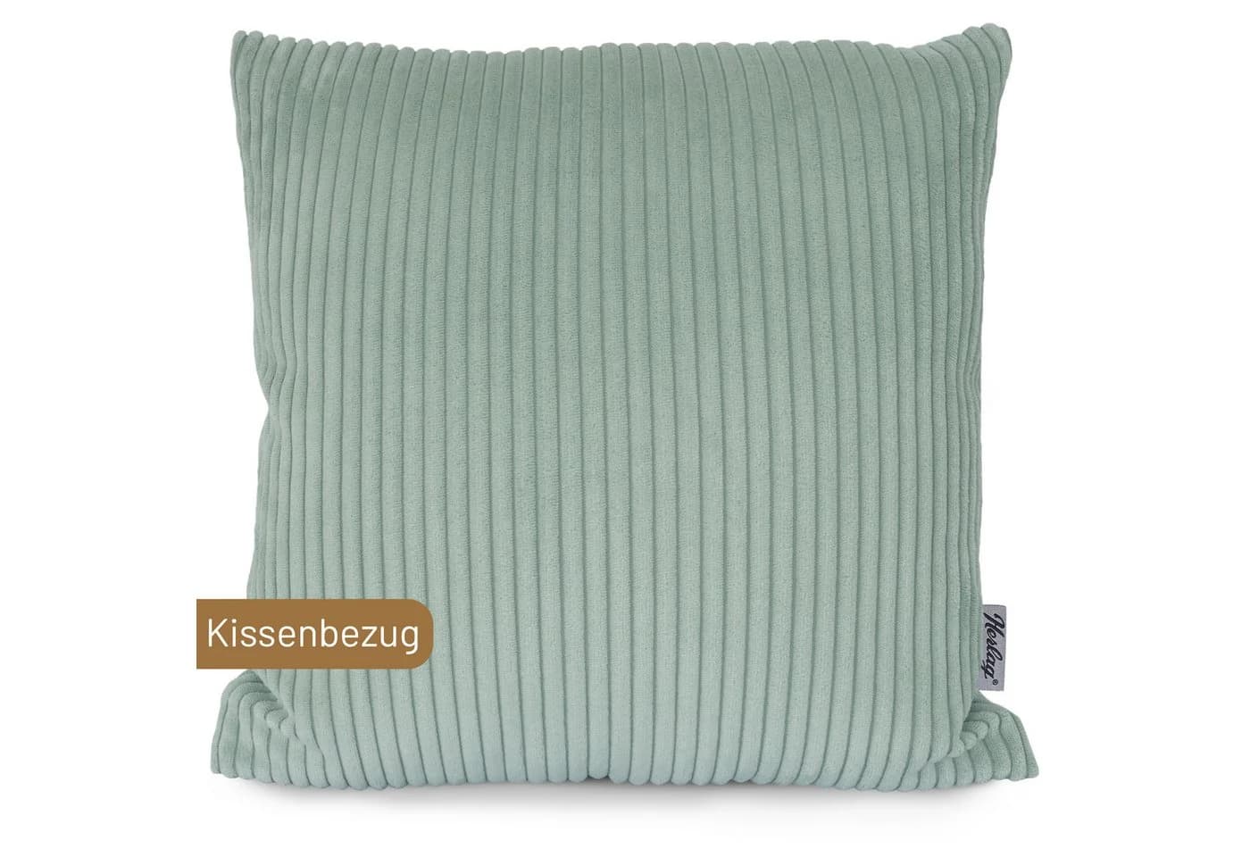 Herlag Kissenhülle ELLA Cord Grün Dekokissenbezug - Bild 2
