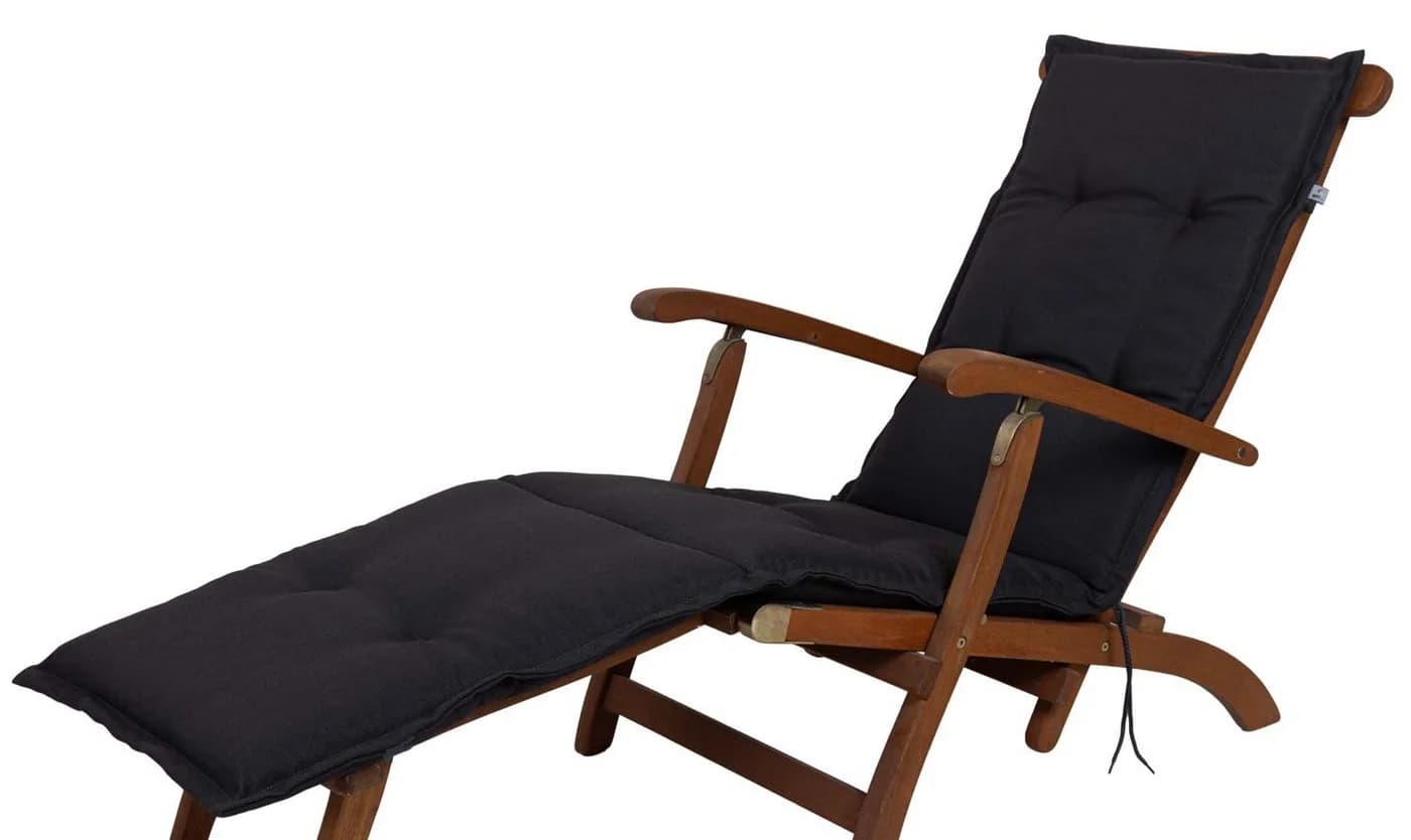 KETTtex Sesselauflage Deckchair Florence wasserabweisend grau
