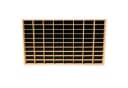 Wandregal Sammelvitrine Modellauto Weiß/Natur/Schwarz 78,5x40x4cm Bild 2