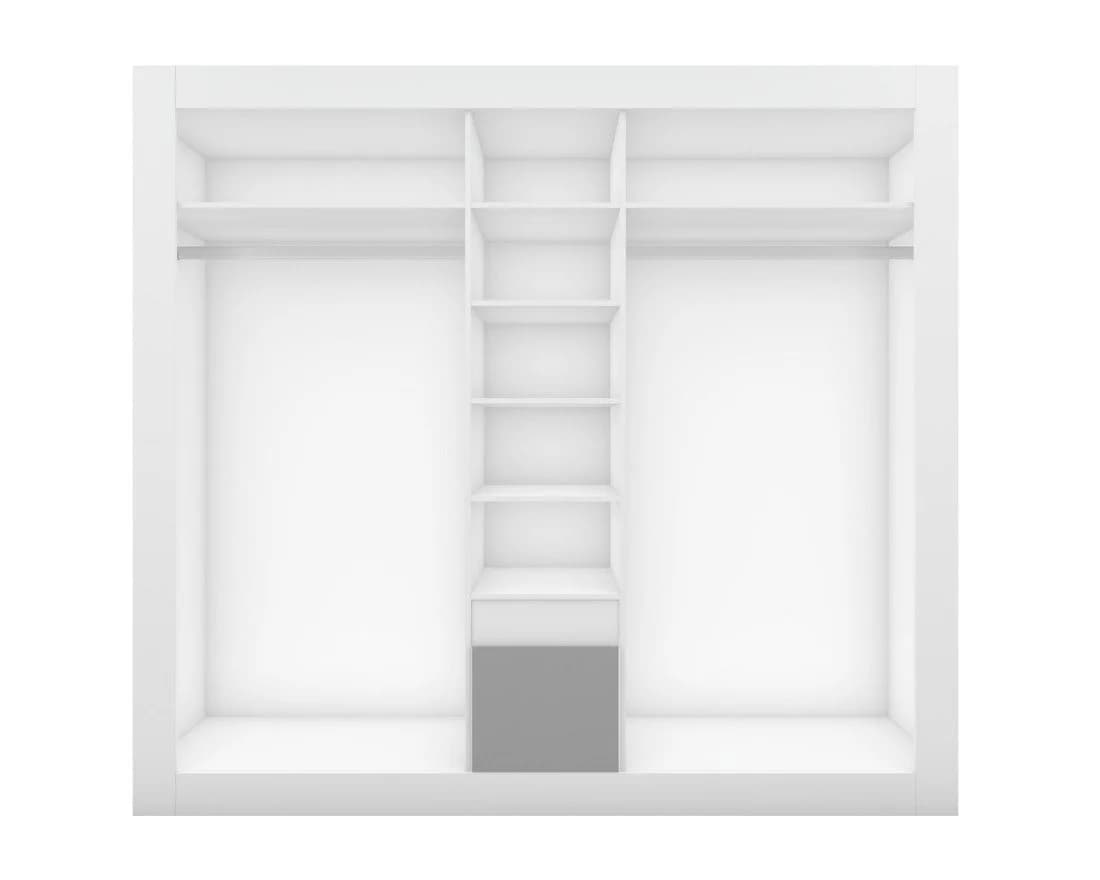 Deine Möbel 24 Schlafzimmer-Set HEAVEN II 5-tlg. Grau Modern - Bild 5