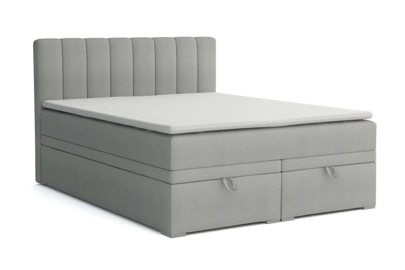 Deine Möbel 24 Boxspringbett DAVID mit Matratze H4 & Bettkasten - Bild 2