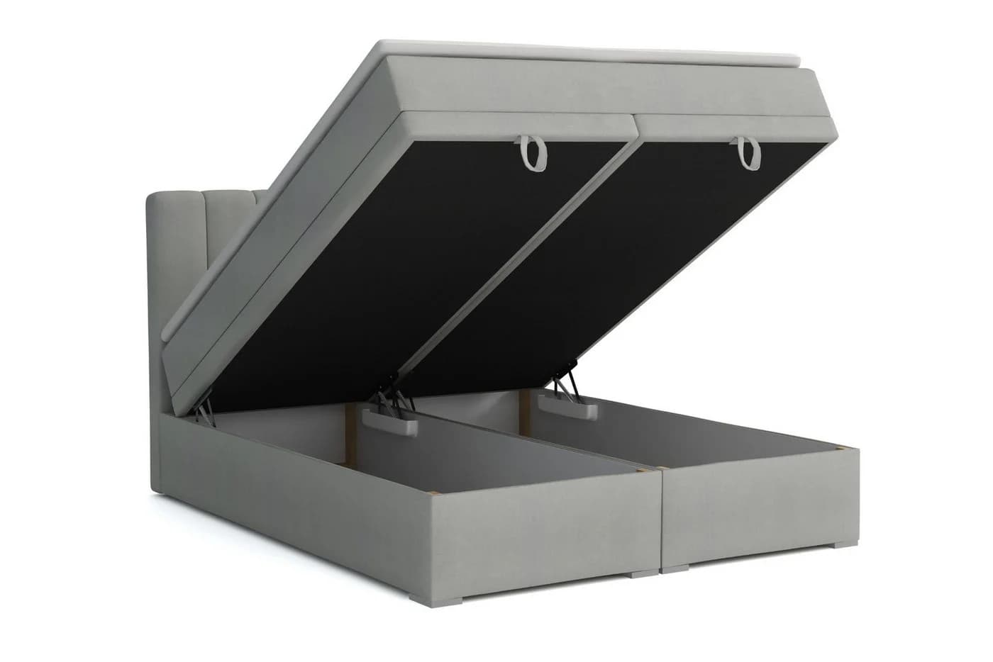 Deine Möbel 24 Boxspringbett DAVID mit Bettkasten & Matratze H4 - Bild 5