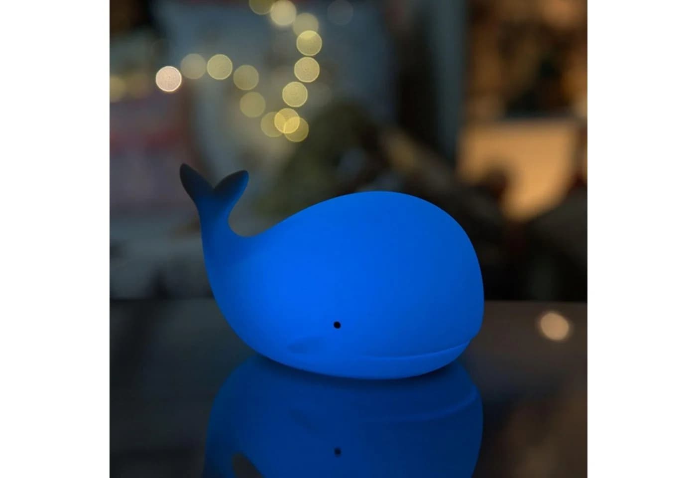 Rabbit & Friends LED Nachtlicht Wal Silikon mit Fernbedienung - Bild 5