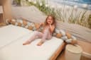 Totsy Baby Bettnestchen Bettschlange Kuschelkissen Beige Bild 4